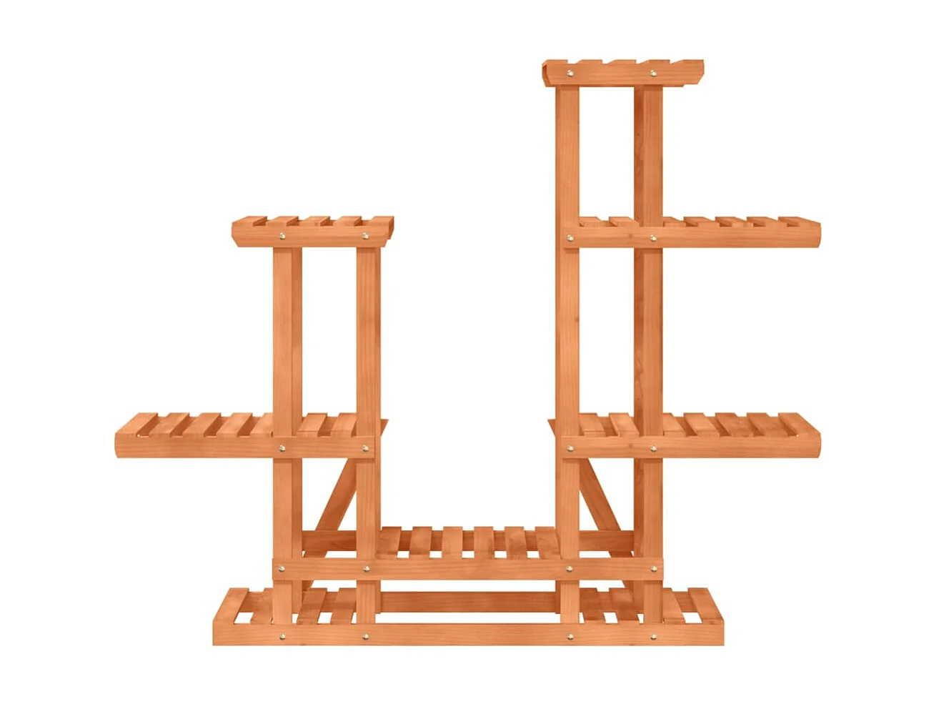 Suporte de plantas 95x25x96 cm madeira de abeto maciça PT572519