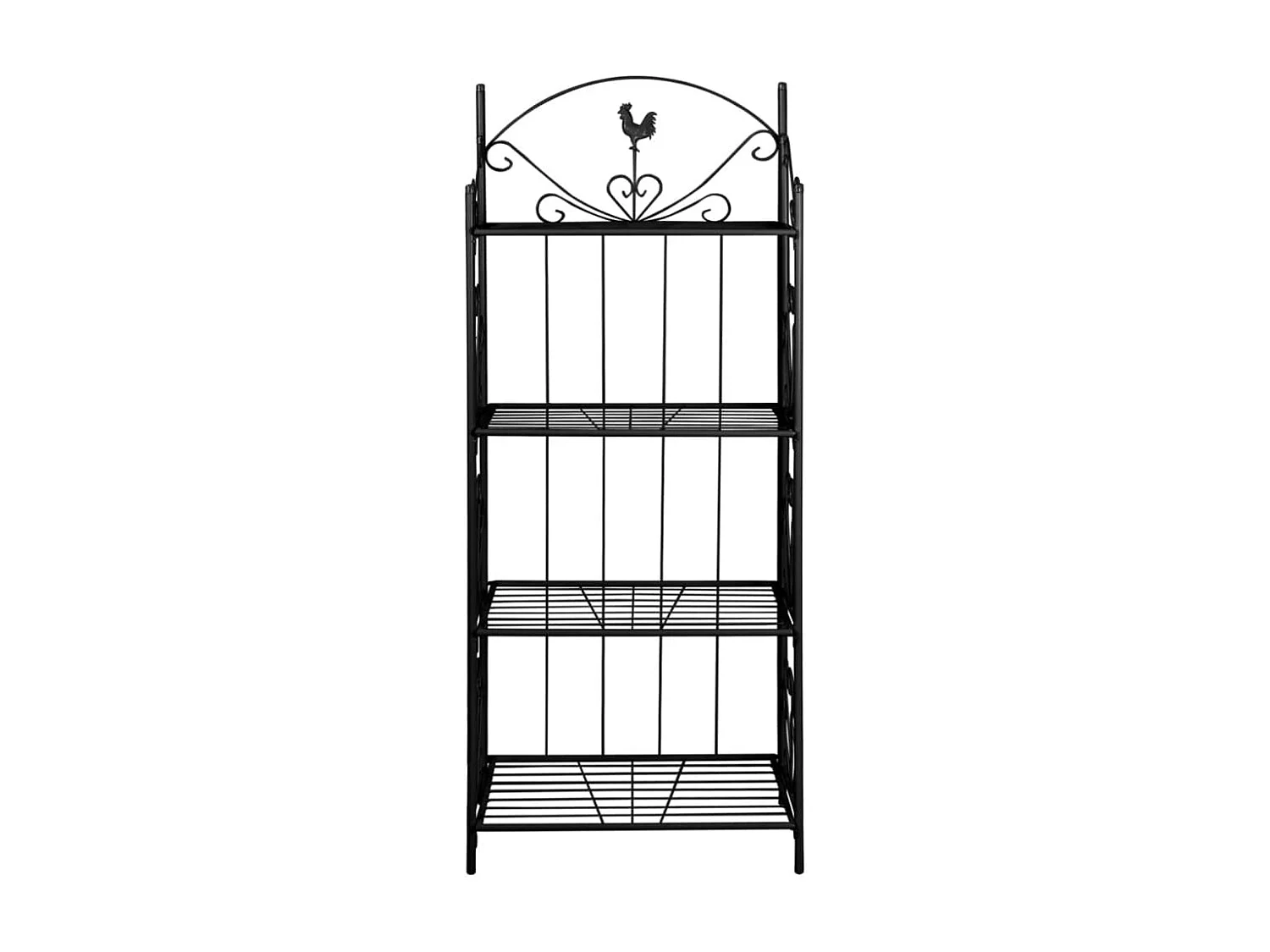 Plantenrek vierkant zwart NL425487