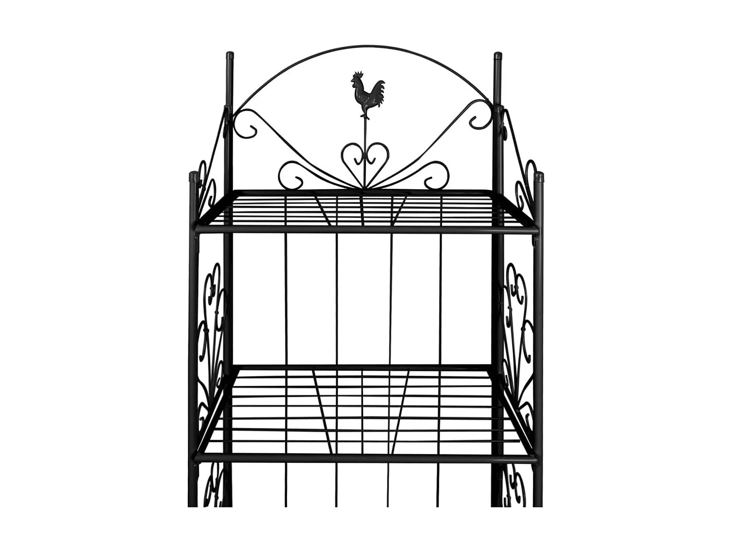 Plantenrek vierkant zwart NL425487