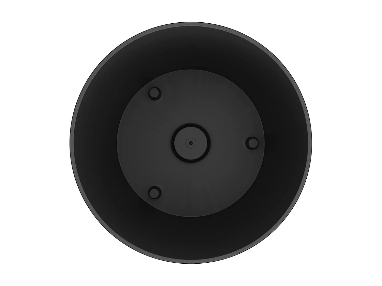 Jardinière et intérieur amovible blanc 15 /15,3 L rotin PP BE6393