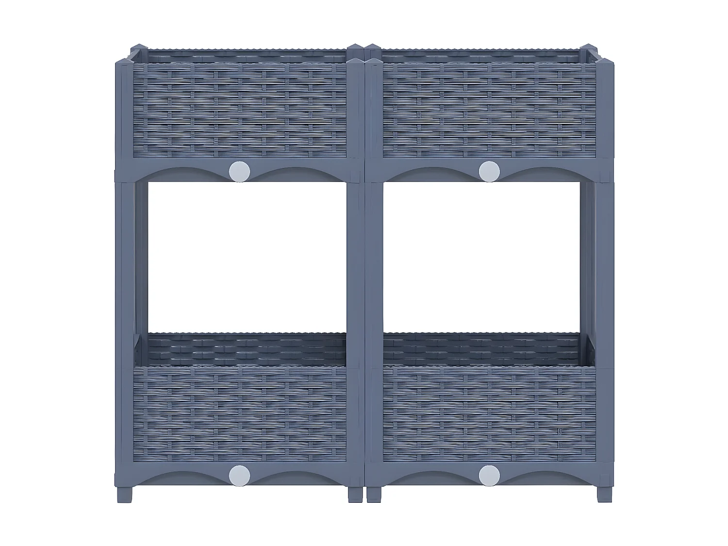 Jardinera 80x40x71 cm polipropileno ES41190