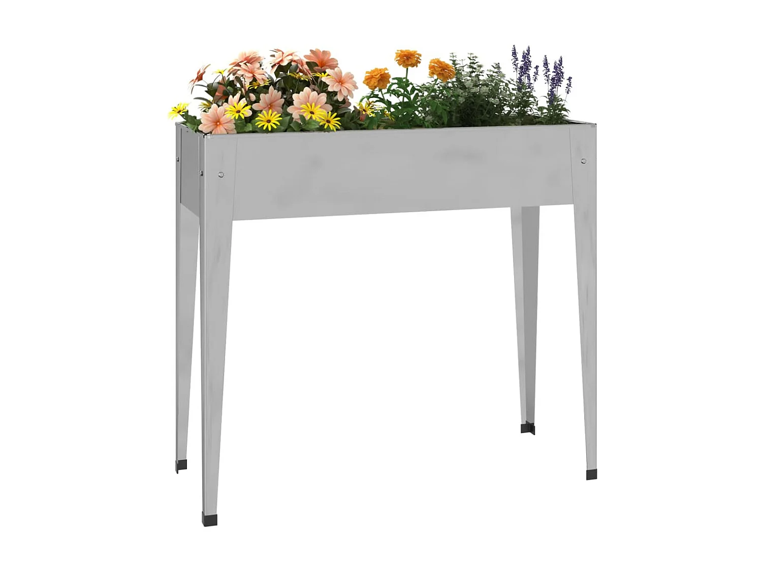 Plantenbak 100,5x40,5x90 cm gegalvaniseerd staal NL140304