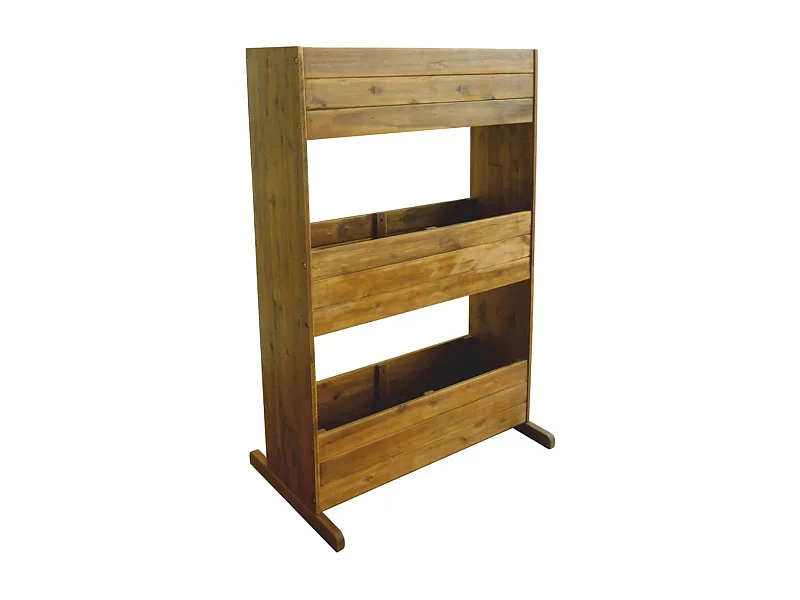 Jardinera de 3 niveles madera de acacia maciza ES60197