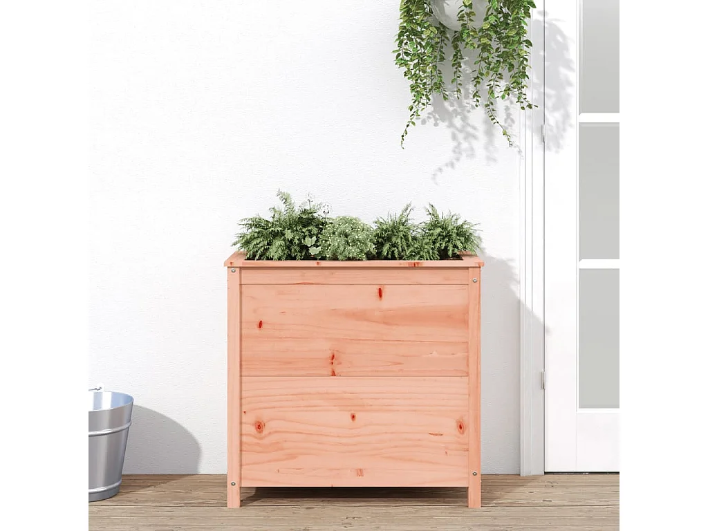 Jardinera madera maciza de abeto Douglas 82,5x40x78 cm ES75878