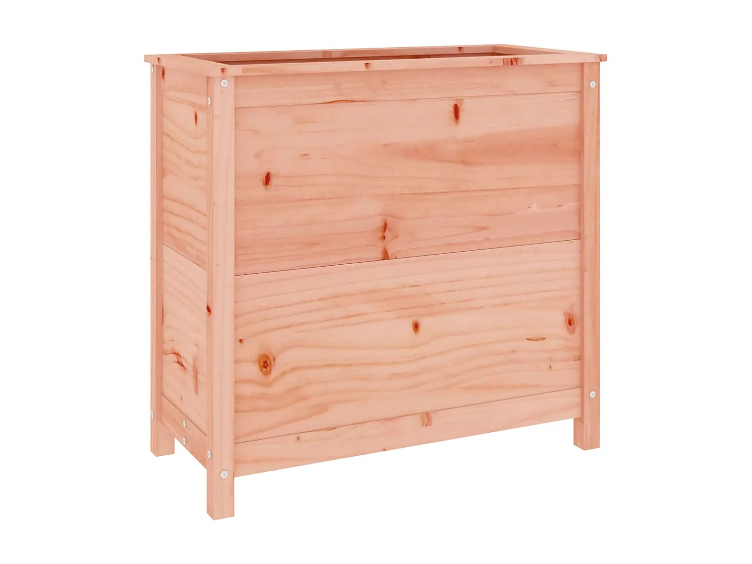 Jardinera madera maciza de abeto Douglas 82,5x40x78 cm ES75878