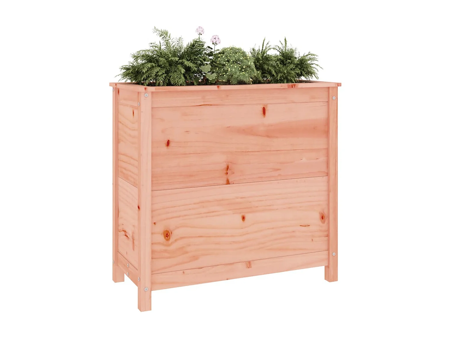 Jardinera madera maciza de abeto Douglas 82,5x40x78 cm ES75878