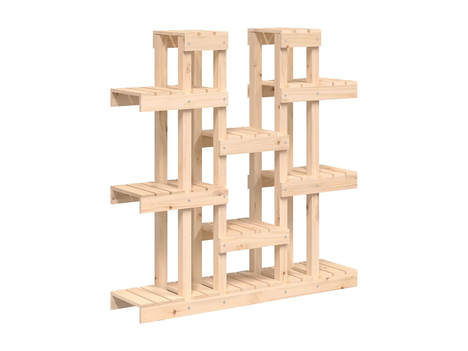 Jardinière Support à plantes 104,5x25x109,5 cm Bois massif de pin BE8181