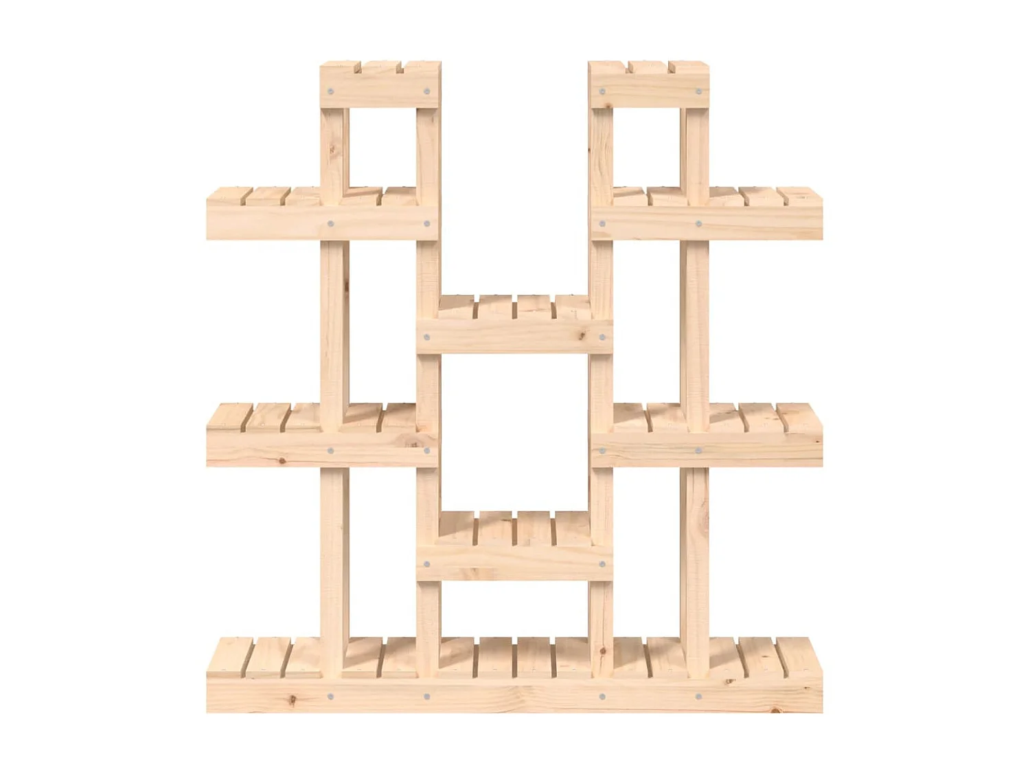 Jardinière Support à plantes 104,5x25x109,5 cm Bois massif de pin BE8181