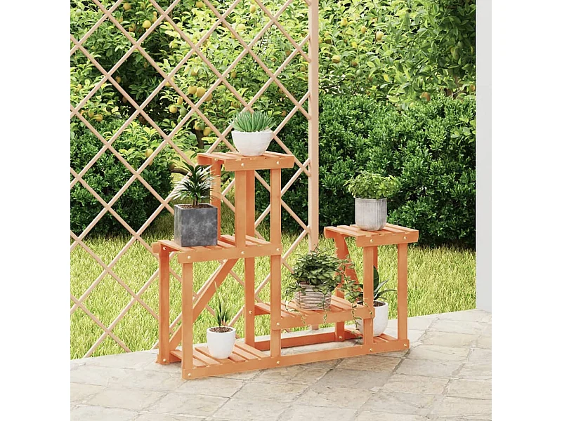 Plantenstandaard 90x25x73,5 cm massief vurenhout NL545188