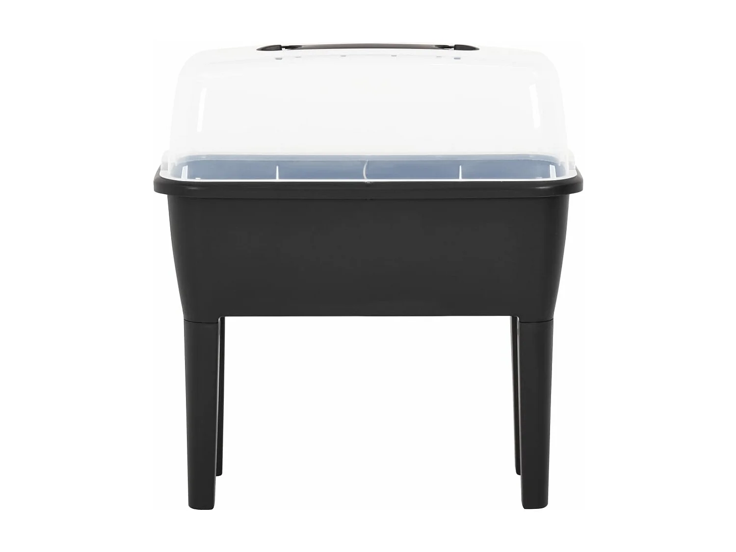 Canteiro elevado 77x38,7x82 cm PP PT630449