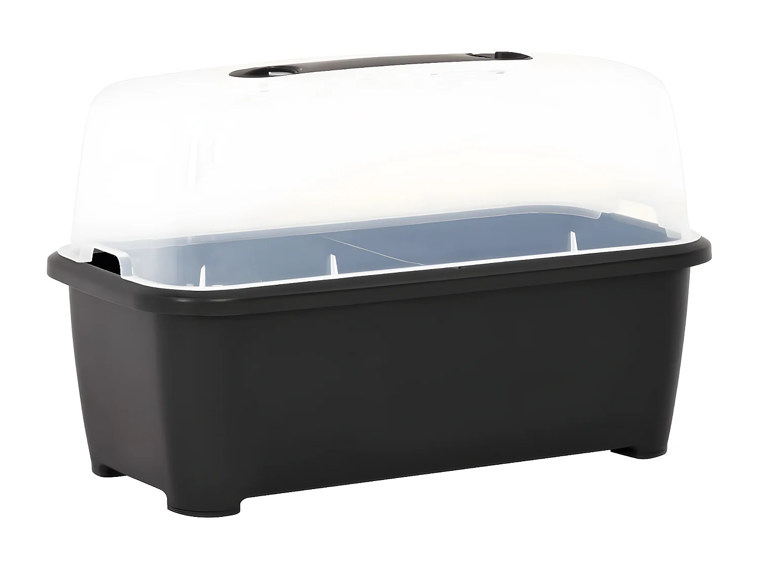 Canteiro elevado 77x38,7x82 cm PP PT630449