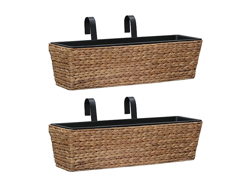 Jardinières 2 pcs Jacinthe d'eau  BE9379