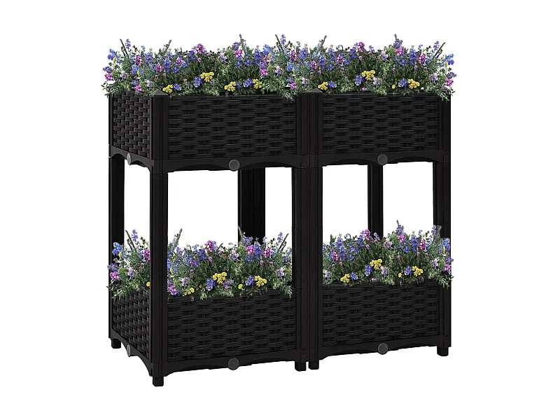 Jardinera 80x40x71 cm polipropileno ES84895