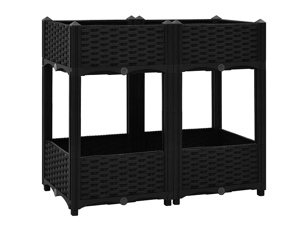 Jardinera 80x40x71 cm polipropileno ES84895