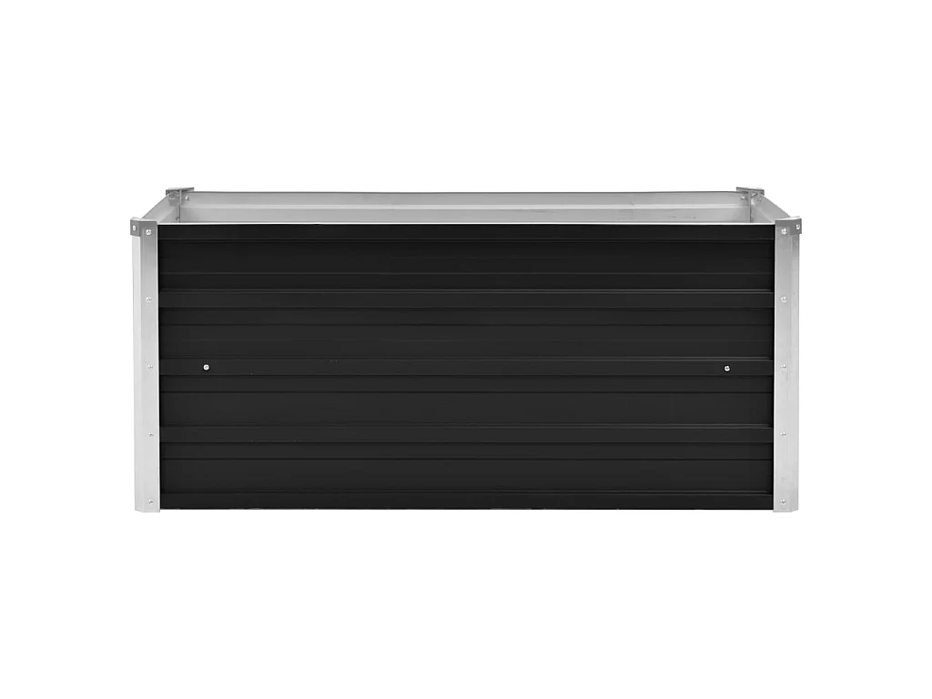 Plantenbak verhoogd 100x40x45 cm gegalvaniseerd staal antraciet