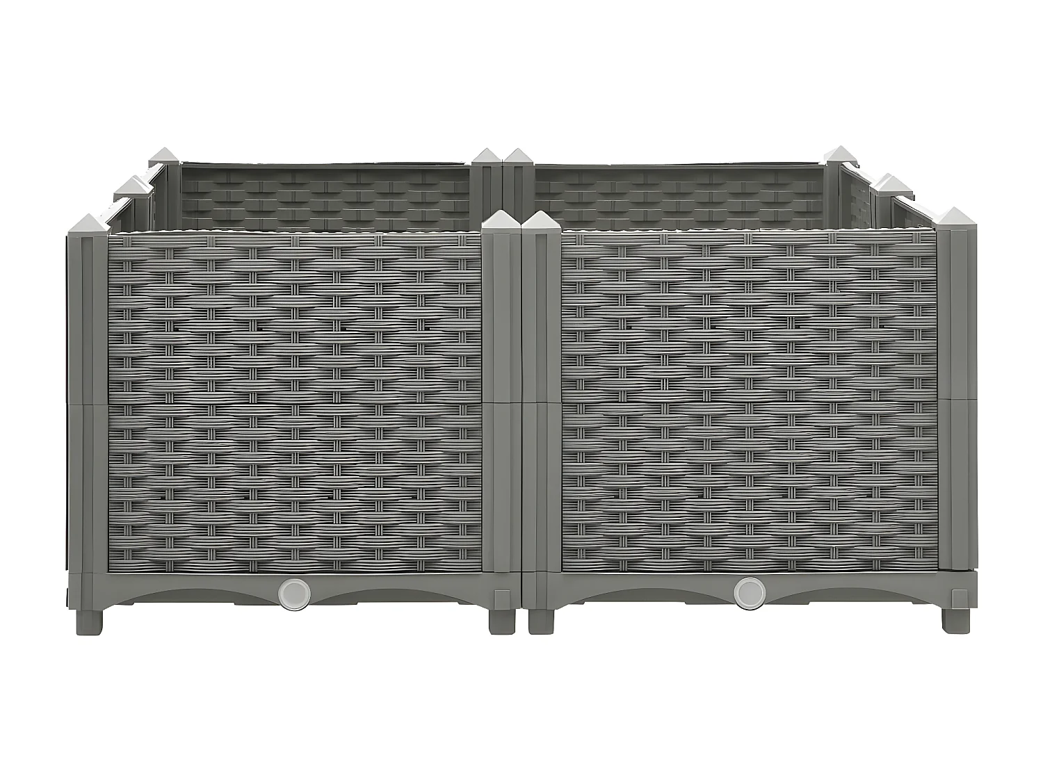 Jardinera polipropileno 80x80x38 cm ES24810