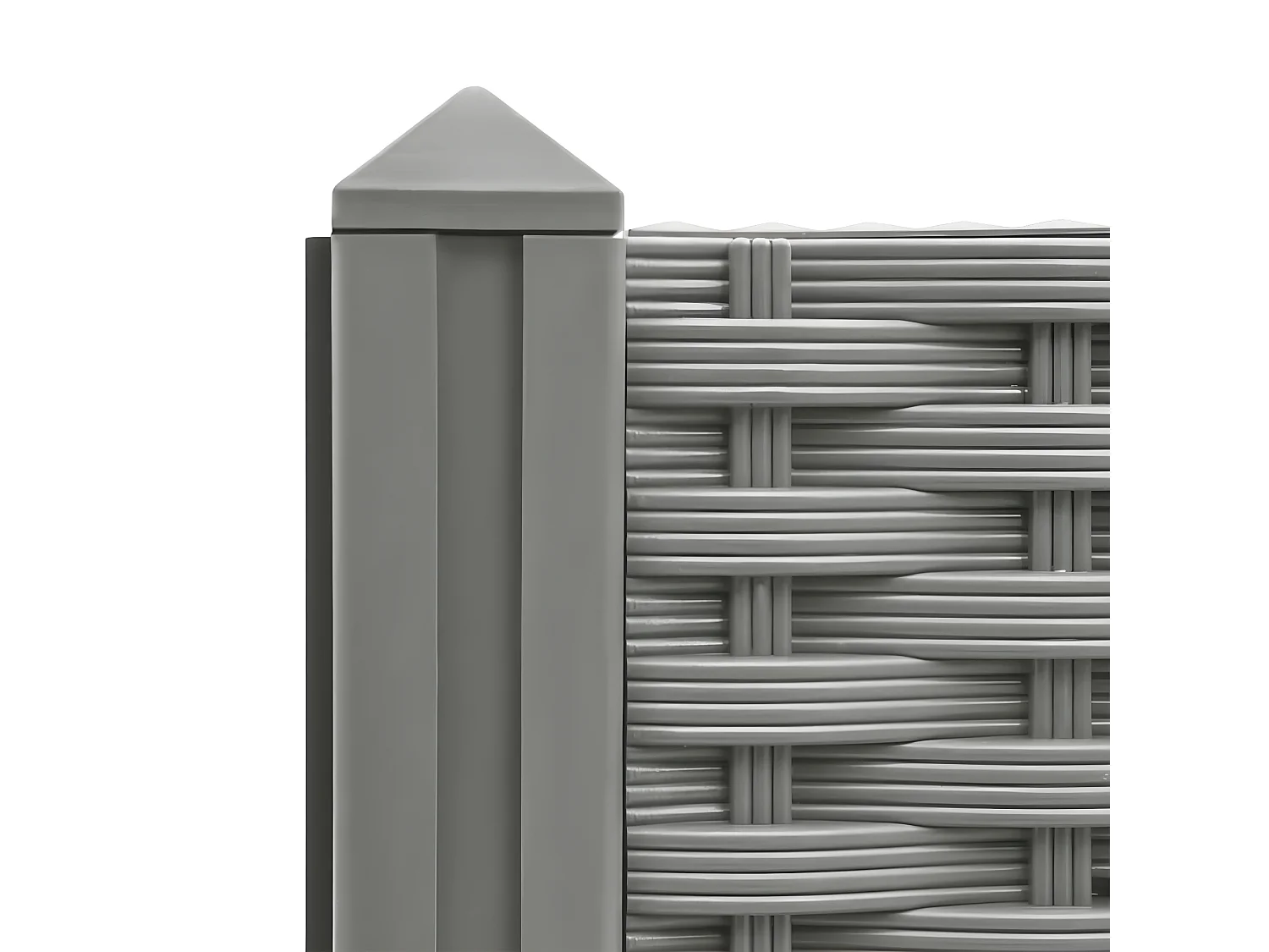Jardinera polipropileno 80x80x38 cm ES24810