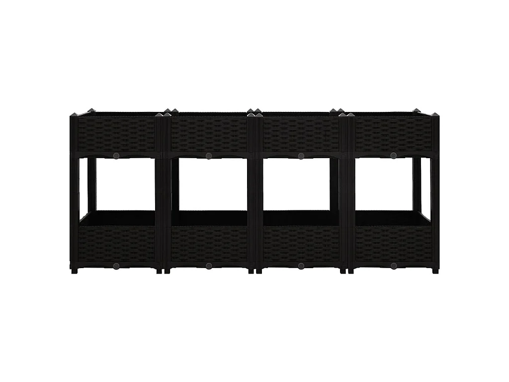 Jardinera 160x40x71 cm polipropileno ES42943