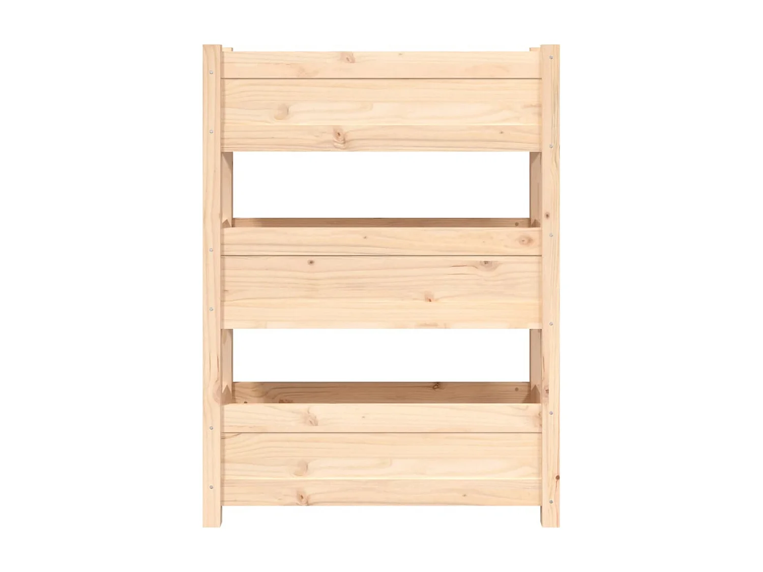 Jardinière 77x25x104,5 cm Bois massif de pin BE6597