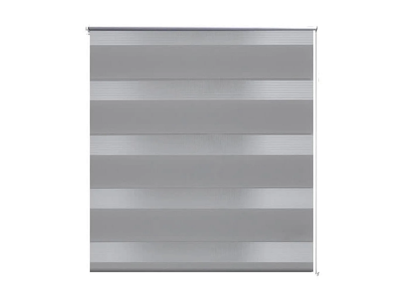 Estore de rolo 60 x 120 cm, linhas de zebra / Cinza PT821037
