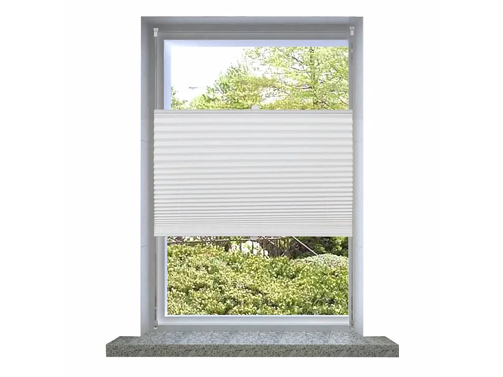 Store vénitien 40x100 cm Blanc  WVGQ9490