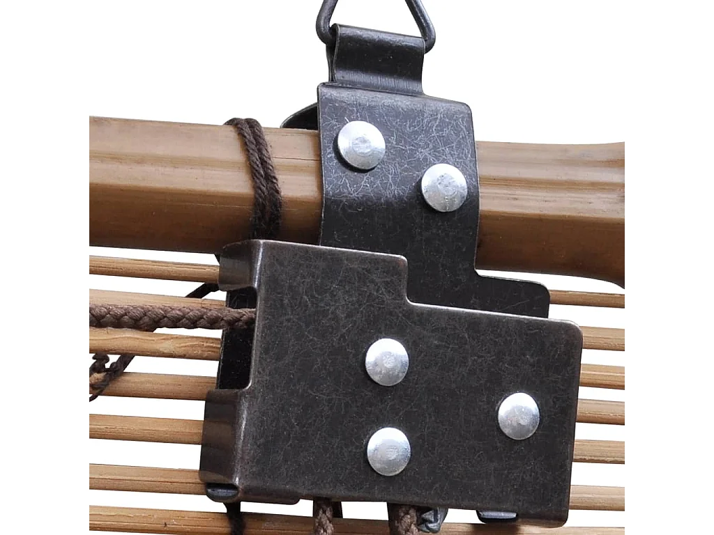 Store roulant en bambou 80x220 cm Marron WVGQ2206