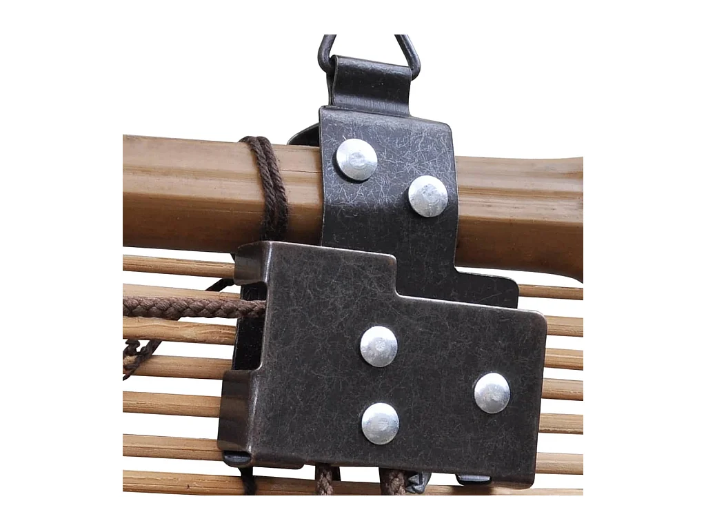 Rolgordijn 80x220 cm bamboe bruin NL930223