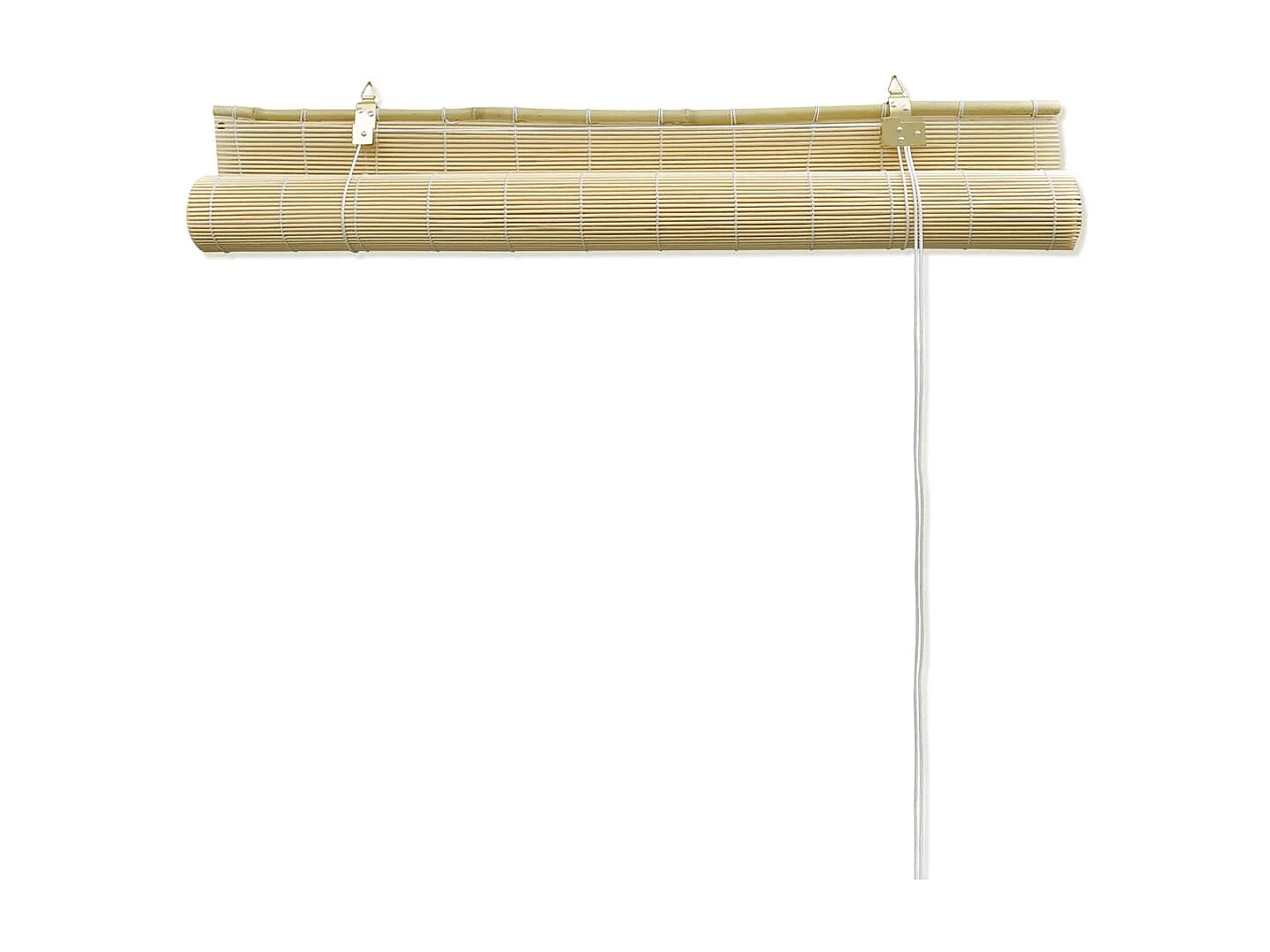 Store roulant en bambou 150x160 cm Naturel WVGQ1838