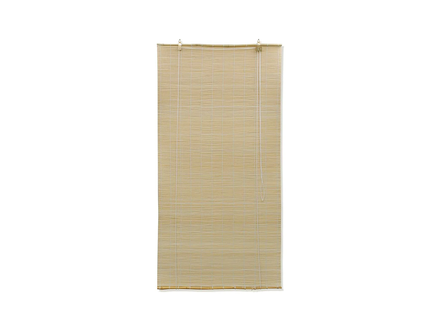 Store roulant en bambou 150x160 cm Naturel WVGQ1838