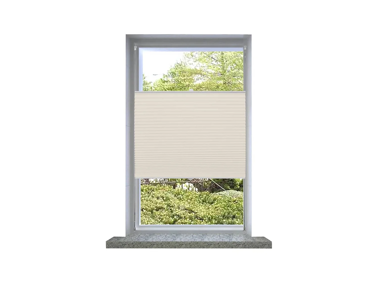 Store vénitien 40x150 cm Crème  WVGQ8048