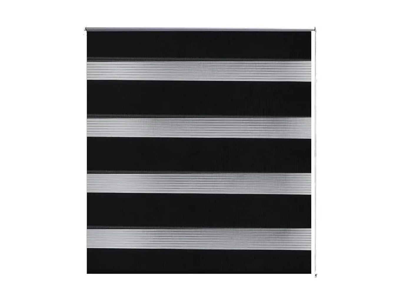 Persiana Cebra 70 x 120 cm Negro ES571362