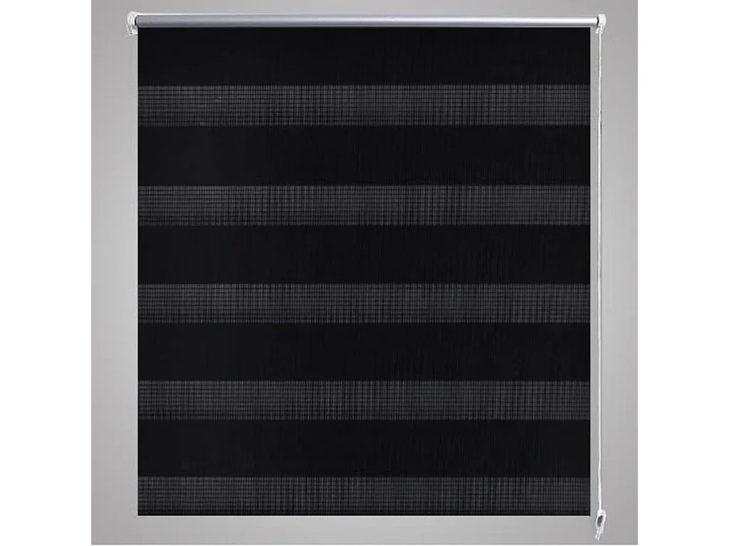 Persiana Cebra 140 x 175cm Negro ES573403