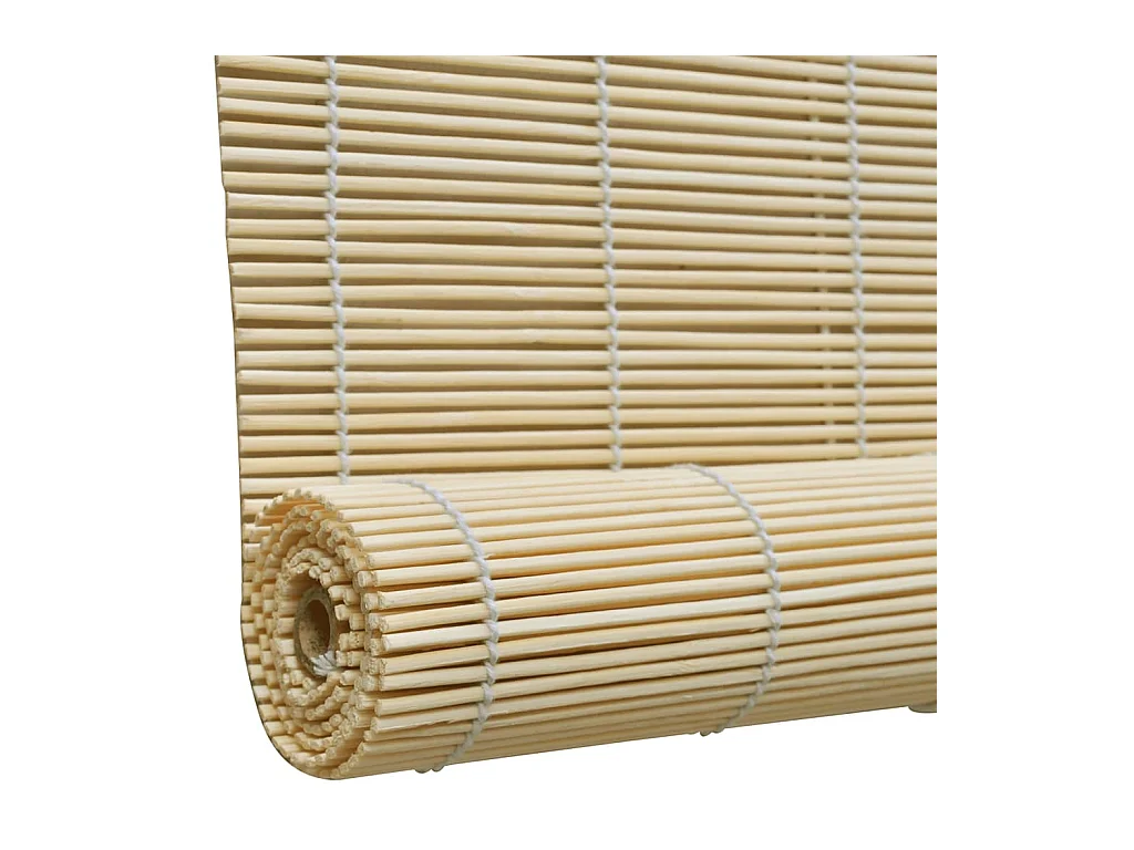 Rolgordijn 140x220 cm bamboe naturel NL822632