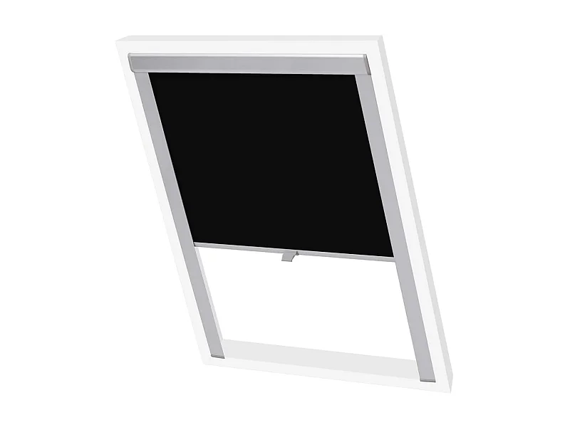 Persiana opaca enrollable negra M04/304 ES480427