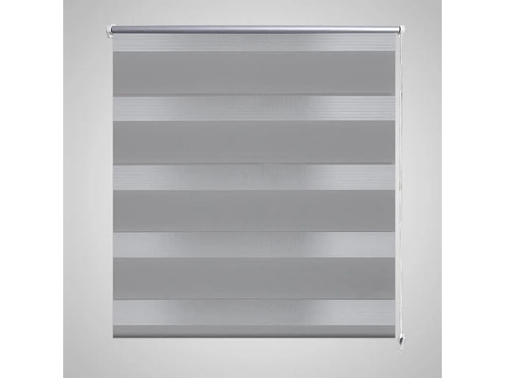 Persiana Cebra 80 x 150 cm Gris ES203829