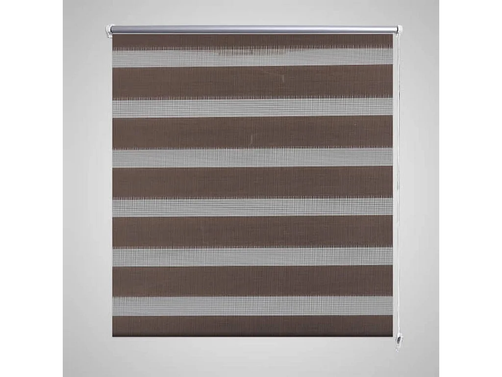 Persiana Cebra 120 x 175cm Café ES607739