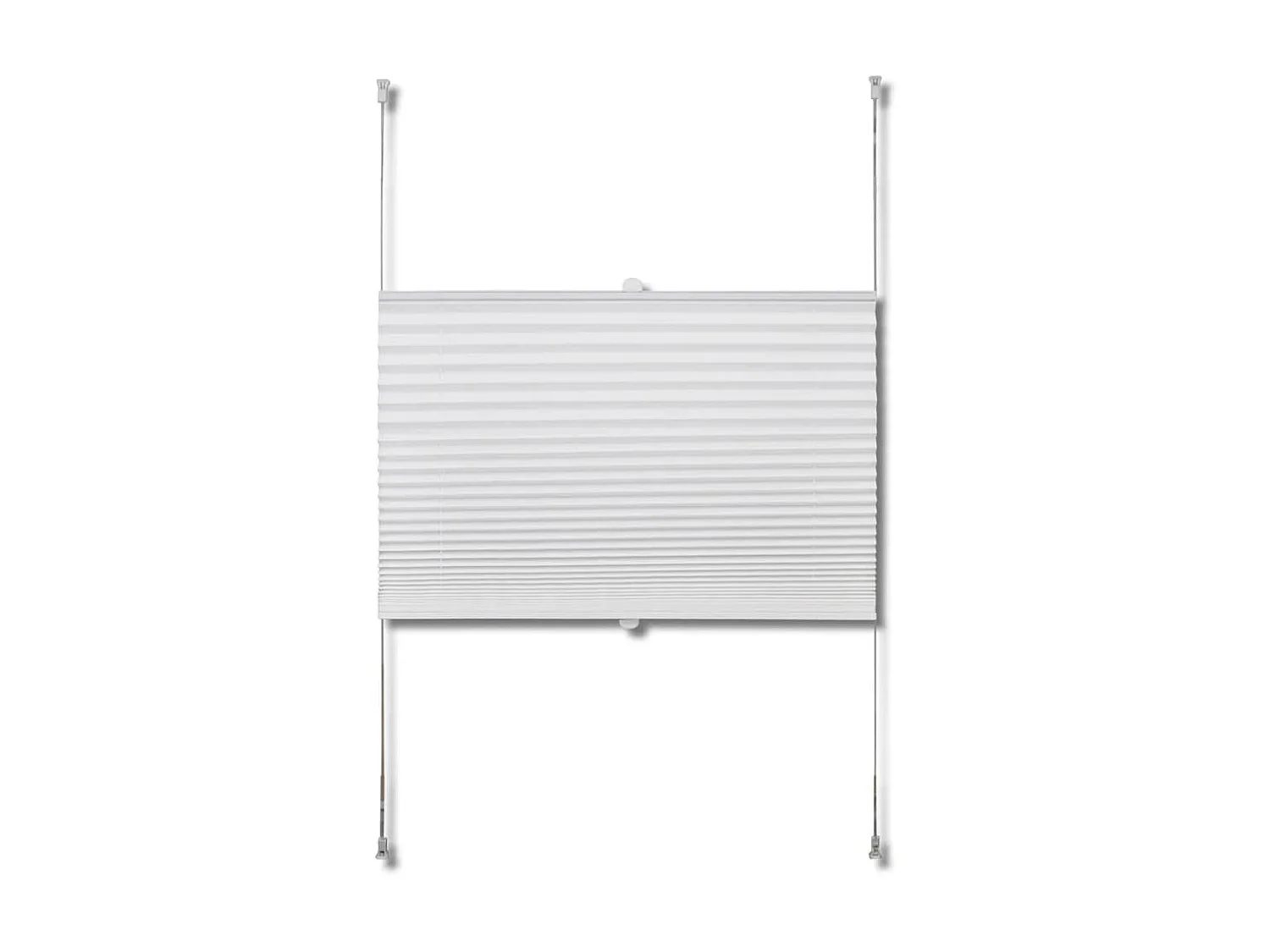 Plisse Persiana Blanco Cortina Plisada 90X150cm ES403707