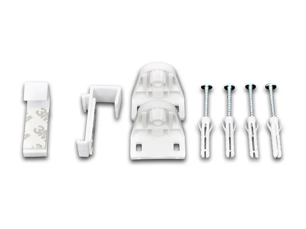 Rolgordijn verduisterend 80x230 cm wit NL997117