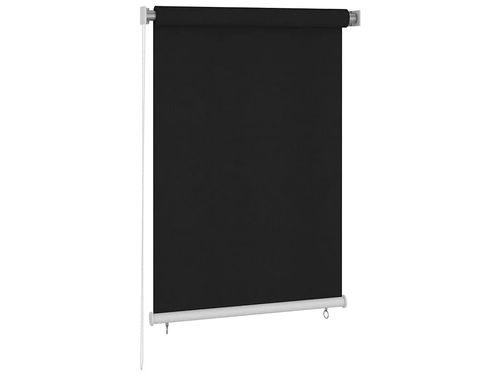 Persiana enrollable de exterior 100x140 cm negro ES499908