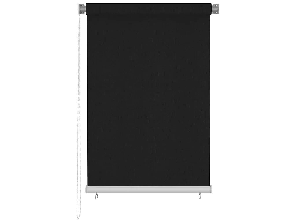 Persiana enrollable de exterior 100x140 cm negro ES499908