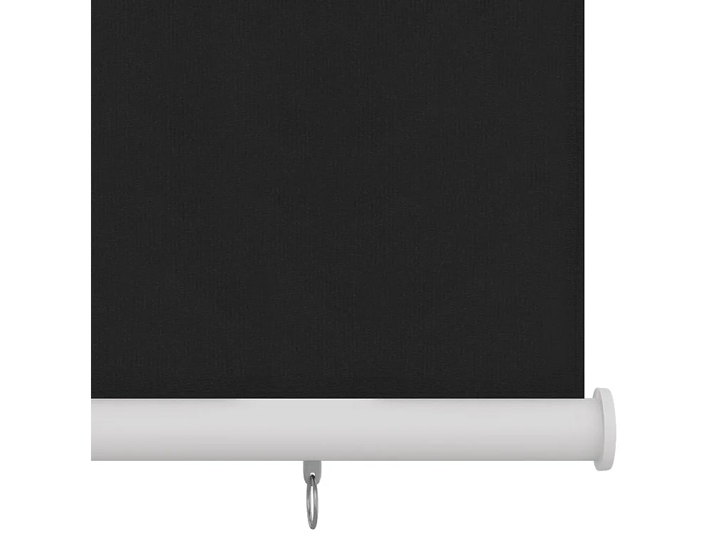 Persiana enrollable de exterior 100x140 cm negro ES499908