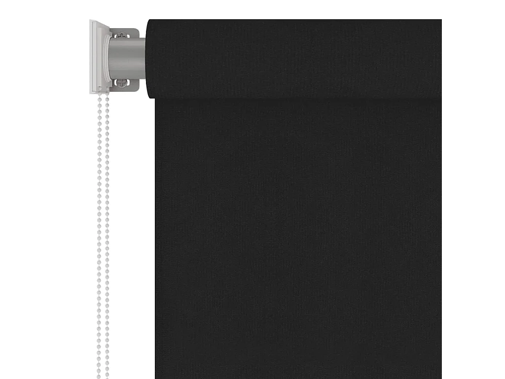 Persiana enrollable de exterior 100x140 cm negro ES499908
