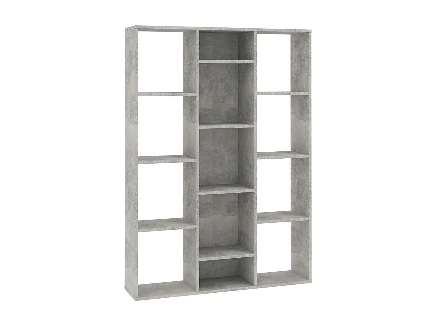 Paravent Gris béton 100x24x140 cm Aggloméré WVGQ1298