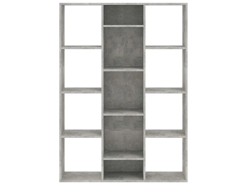 Paravent Gris béton 100x24x140 cm Aggloméré WVGQ1298