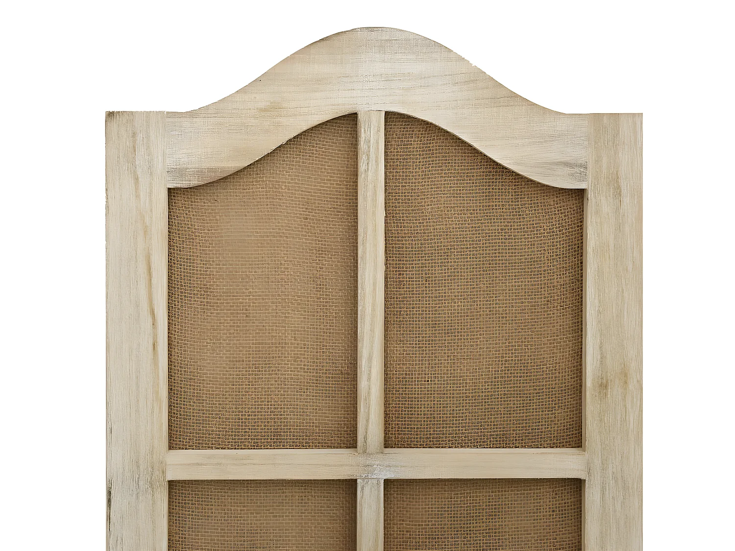 Biombo - Divisória de quarto com 6 painéis 214x165 cm tecido castanho PT951340