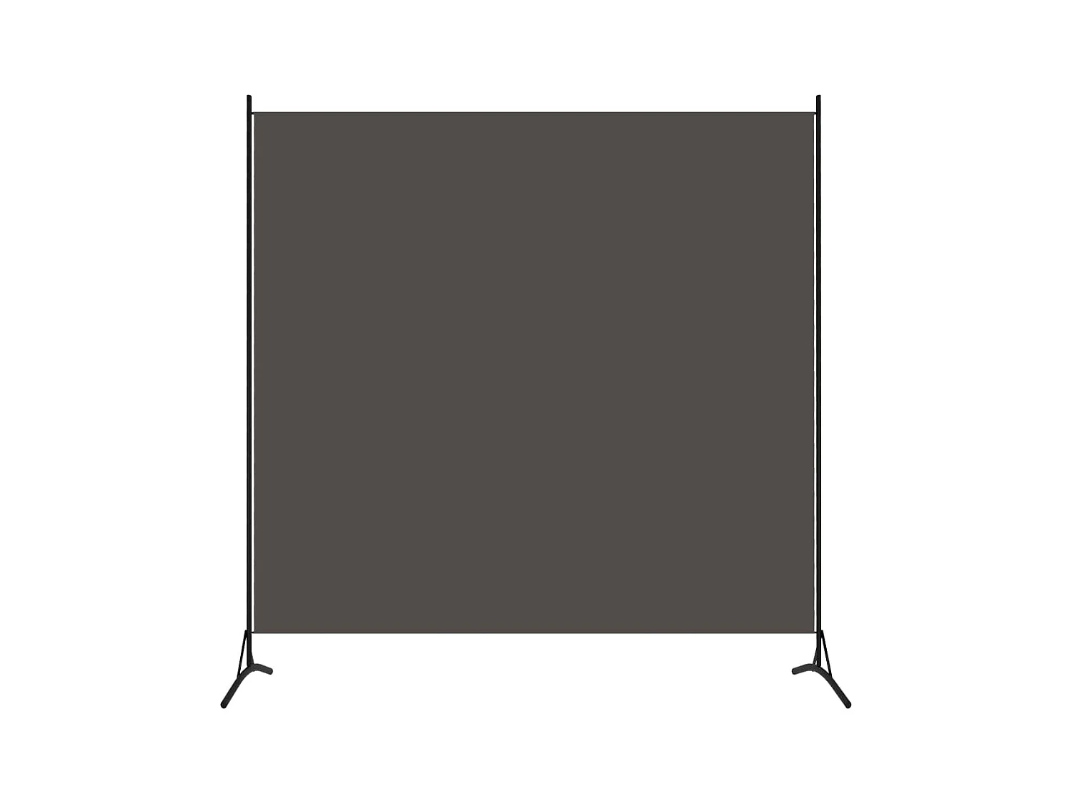 Paravent 1 panneau Anthracite 175x180 cm  WVGQ1259