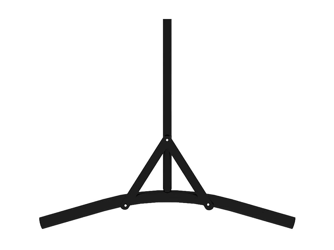 Biombo divisor de 1 panel gris antracita 175x180 cm ES340722