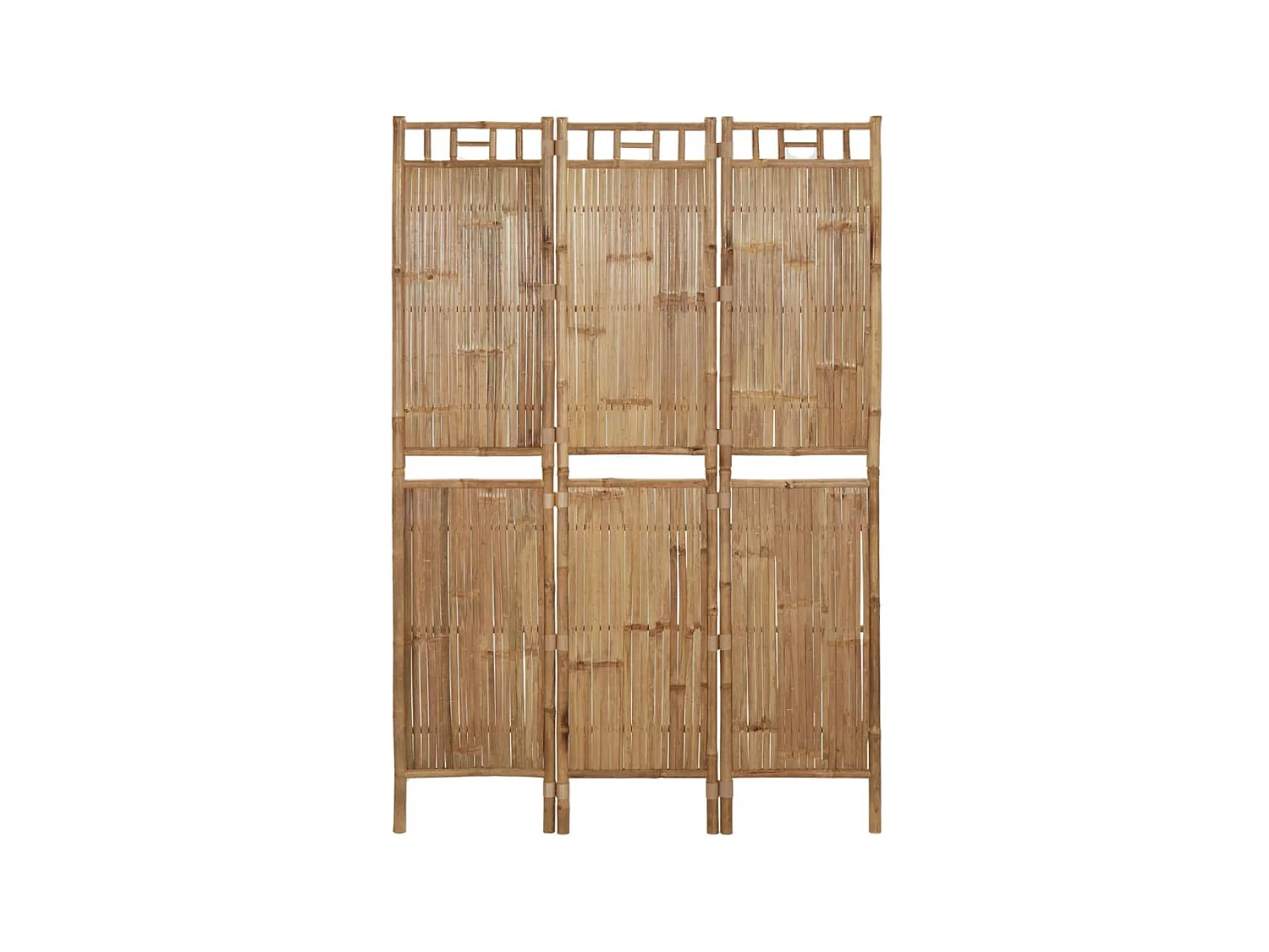 Paravent 3 panneaux Bambou 120x180 cm WVGQ8339