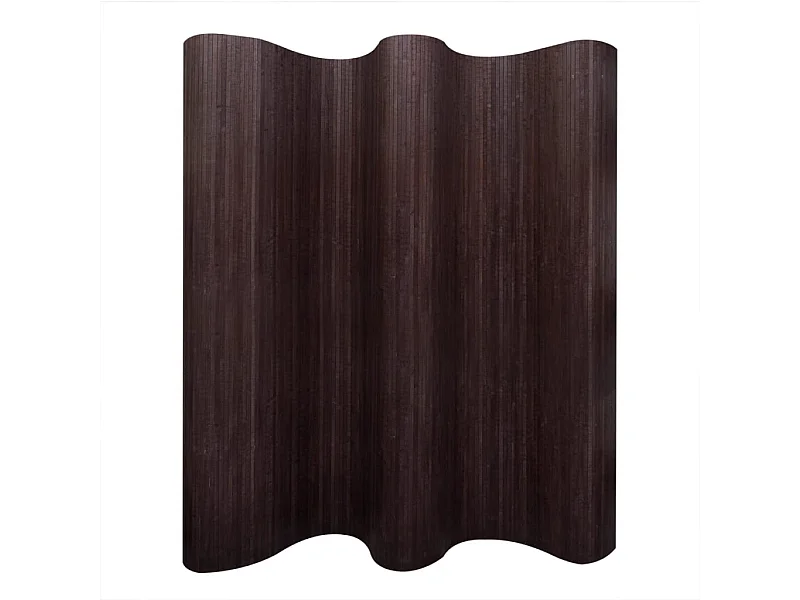 Paravent Bambou Marron foncé 250 x 165 cm WVGQ8436