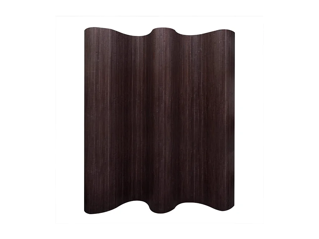 Paravent Bambou Marron foncé 250 x 165 cm WVGQ8436
